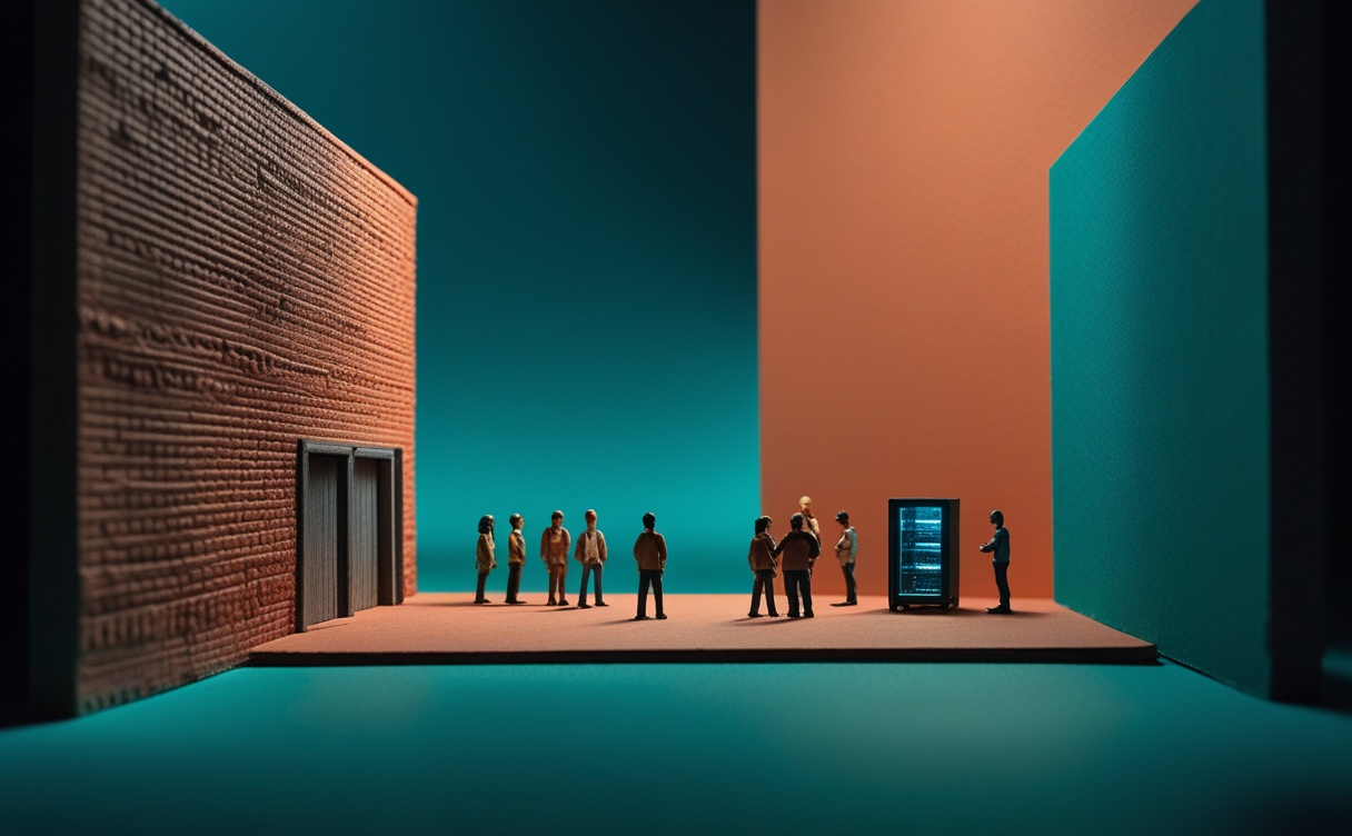 Miniatuur diorama-illustratie bij artikel 'Groningen krijgt AI Salon: waarom dat voor ondernemers in het Noorden uitmaakt'