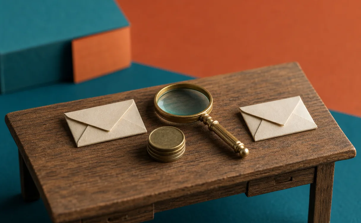 Miniatuur diorama-illustratie bij artikel 'Dubbele betalingen opsporen: vier checks die geld terugvinden'
