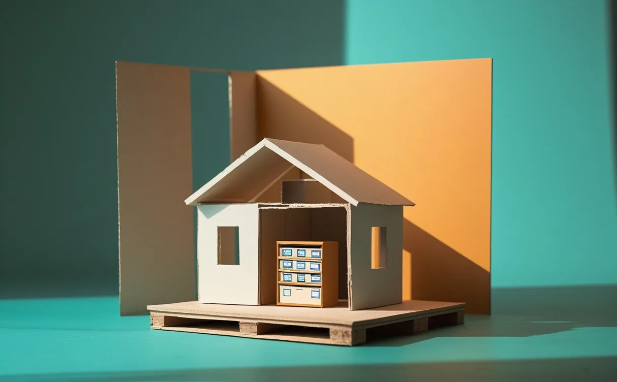 Miniatuur diorama-illustratie bij artikel 'Lovable: zelf een app bouwen zonder programmeur — en wat je moet dichttimmeren'