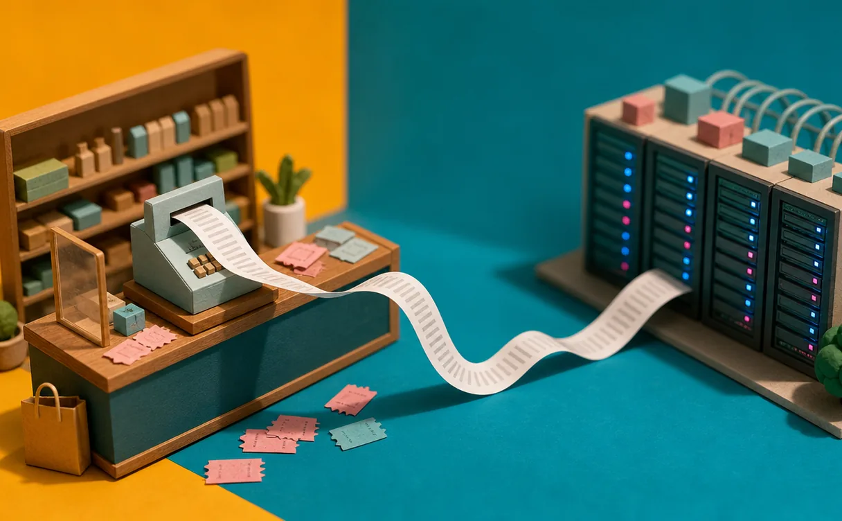 Miniatuur diorama-illustratie bij artikel 'Adverteren op Meta duurder: wat de AI-rekening voor jou betekent'
