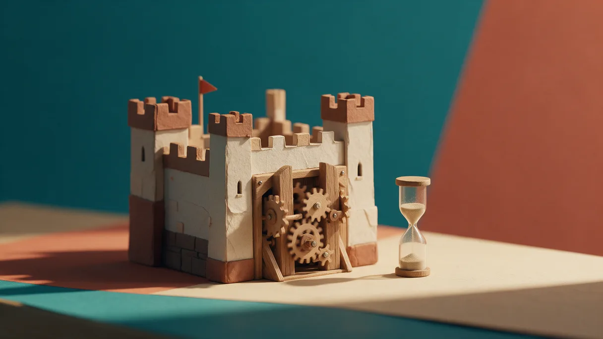 Miniatuur diorama-illustratie bij artikel 'AI versnelt cyberaanvallen: wat de waarschuwing van AIVD en NCTV voor jouw bedrijf betekent'