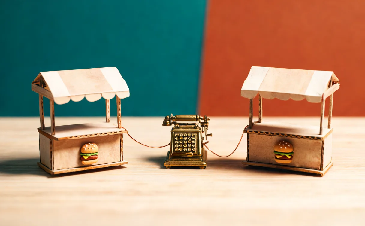 Miniatuur diorama-illustratie bij artikel 'McDonald's aangeklaagd om AI-prijsadvies: wat jij als ondernemer leert'