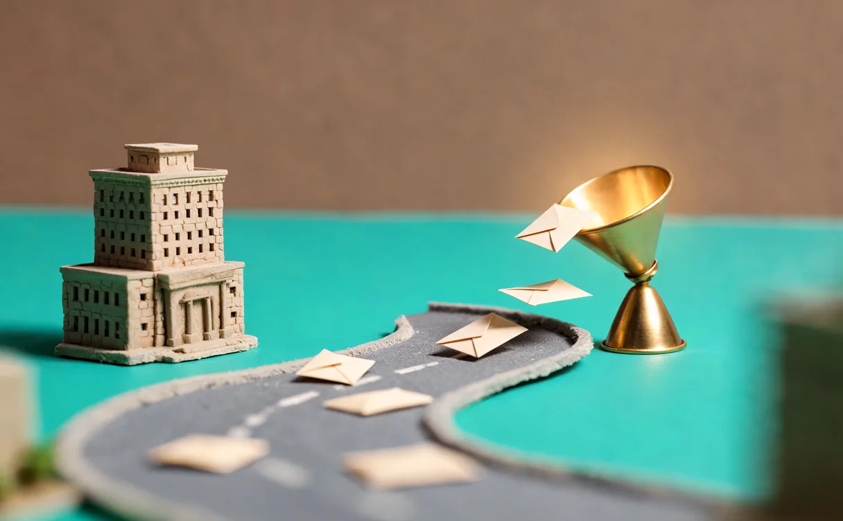 Miniatuur diorama-illustratie bij artikel 'Rijksoverheid.nl verliest bezoek aan AI: wat jij nu doet'