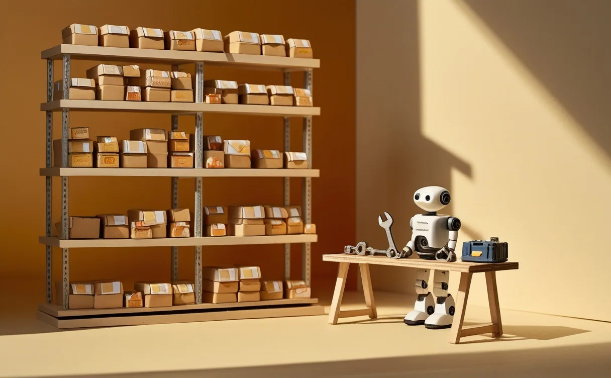 Miniatuur diorama-illustratie bij artikel 'Claude Commerce Agents review: voor welke webshop loont het?'