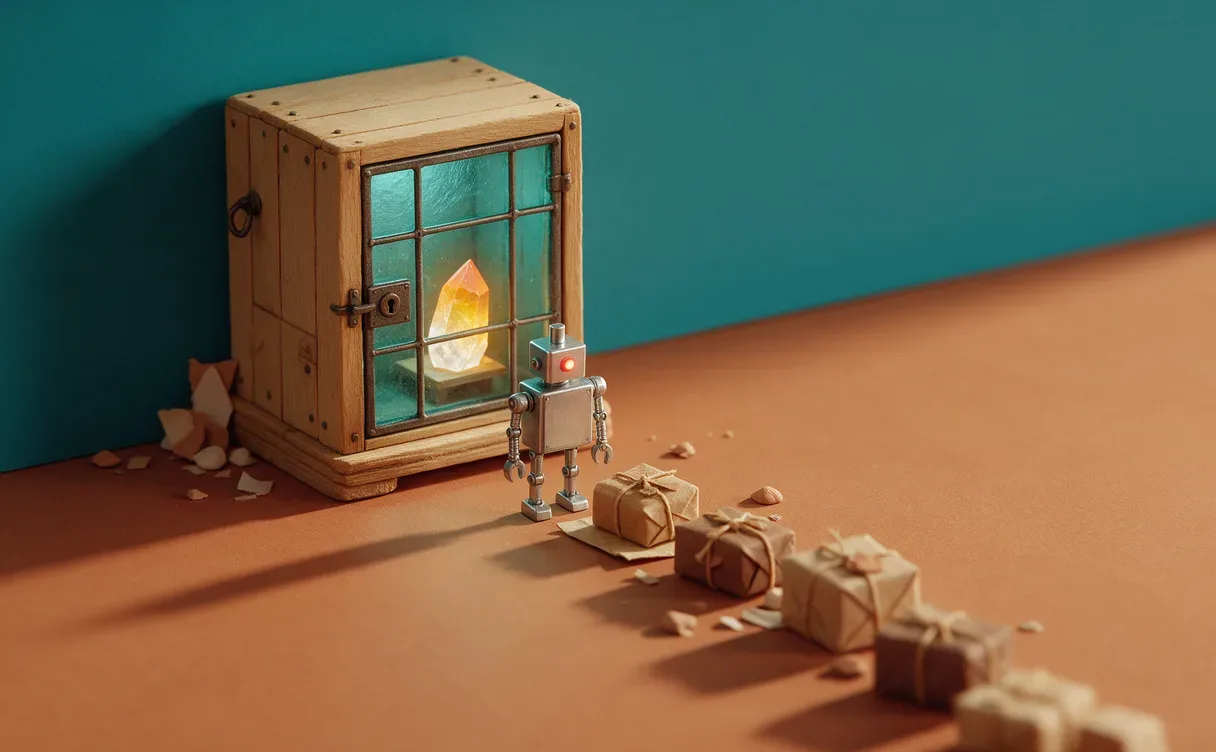 Miniatuur diorama-illustratie bij artikel 'Gemini 4 Argon: wat ondernemers nu wel en niet kunnen'
