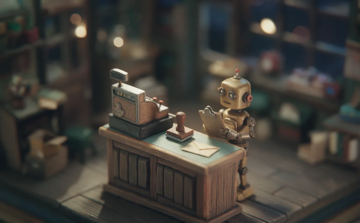 Miniatuur diorama-illustratie bij artikel 'Meta Muse voor kleine bedrijven: nog niet in NL, wel te volgen'