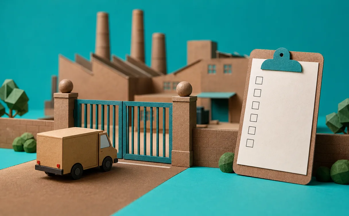 Miniatuur diorama-illustratie bij artikel 'NIS2-vragenlijst van je klant: wat je als leverancier regelt'