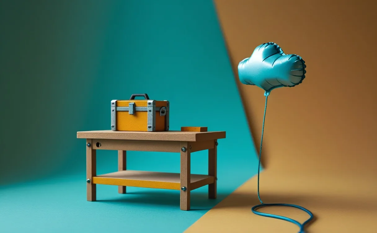 Miniatuur diorama-illustratie bij artikel 'Perplexity Portable Computer: voor wie is een lokale AI-agent iets?'